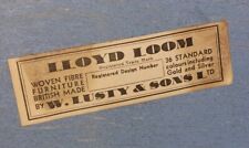 Rare lloyd loom for sale  PEACEHAVEN