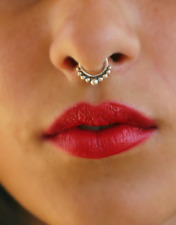 Septum silver sterling for sale  Shipping to Ireland