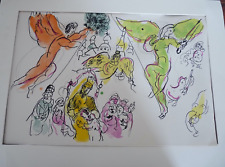 Lithographie marc chagall d'occasion  France