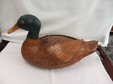 Vintage duck wicker for sale  DENBIGH