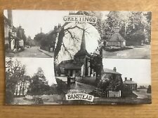 Vintage postcard banstead for sale  WARRINGTON