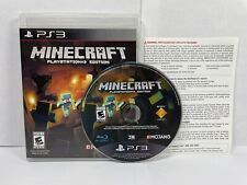 Minecraft (Sony PlayStation 3, 2014) PS3 Complete CIB TESTED!, used for sale  Shipping to South Africa