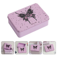 Rectangular butterfly tin for sale  Shipping to Ireland