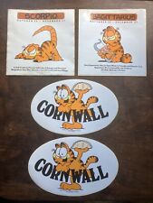Vintage garfield stickers for sale  EXMOUTH