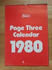 Vintage page calendar for sale  SOUTH CROYDON