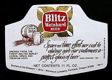 Blitz weinhard company for sale  Glendale