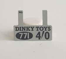 Brinquedos raros Dinky nº. 771, Sinais de Estrada Internacionais Etiqueta de Preço Original 4'0 Estado Perfeito comprar usado  Enviando para Brazil