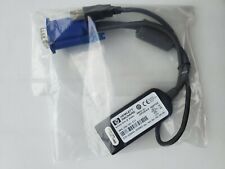 Cable adaptador de interfaz USB HP KVM, 336047-B21, número de pieza de repuesto: 396633-001 segunda mano  Embacar hacia Argentina