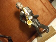 Statuette musicien saxo d'occasion  Bourganeuf