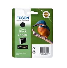 Original Epson T1591 Eisvogel Photo Black Stylus Photo R2000 - Emb.orig 08/2020 for sale  Shipping to South Africa