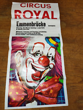 Plakat circus royal gebraucht kaufen  Emmerthal
