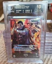 One Piece Issho OP04-020 Leader arte antiguo Kingdoms of Intrigue Bgs 10 etiqueta negra segunda mano  Embacar hacia Argentina