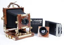 Used, Zone VI "gold" 4X5 Camera + 135mm + 210mm Nikkor Lenses + Holders + FILM #8370 for sale  Shipping to South Africa