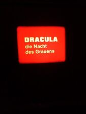 Usado, DRACULA DIE NACHT DES GRAENS - 400 pés cor som alemão super 8mm filme terror comprar usado  Enviando para Brazil