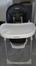 Peg Perego Prima Pappa Zero3 High Chair Child Seat Adjustable White-Black for sale  Shipping to South Africa