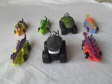 DINOSAUR CAR TOYS - 7 diff. Dino Cars TRICERATOPS, STEGASAURUS great fun items for sale  Shipping to South Africa