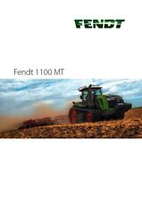 Fendt 1100 MT 01 / 2018 Broszura Katalog Ciągnik Traktor na sprzedaż  PL