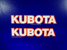Kubota decals stickers for sale  Staten Island