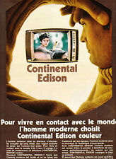 Publicité ancienne télé d'occasion  France