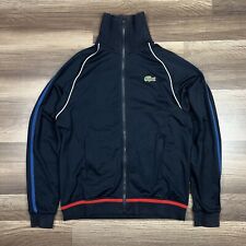 Used, Lacoste Andy Roddick Tennis Track Jacket Navy Blue Top RARE Size L (5) for sale  Shipping to South Africa