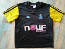 MAILLOT FOOT ADIDAS OM OLYMPIQUE MARSEILLE NEUF TELECOM TAILLE 8 ANS TBE d'occasion  Rennes-