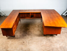 walnut mid century desk for sale  USA