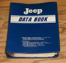 Álbum original 1970 Jeep Data Book Dealer CJ-5 CJ-6 Jeepster Wagoneer Gladiator, usado comprar usado  Enviando para Brazil