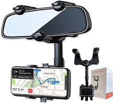 EPN 360° Car Phone Holder Rotatable, Retractable Rearview Mirror Mount Universal, used for sale  Shipping to South Africa