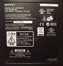 Monitor de vídeo profissional Sony LMD-2010 20" LCD RGB comprar usado  Enviando para Brazil