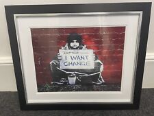 banksy framed prints for sale  PLYMOUTH