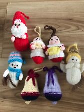 Hand knitted christmas for sale  BUSHEY