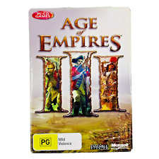 AGE OF EMPIRES III 3 PC Original Microsoft Game Studios Estratégia 2005 Raro comprar usado  Enviando para Brazil