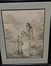 1960s framed drawing for sale  Three Rivers