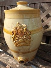 Crested stoneware barrell for sale  HINDHEAD