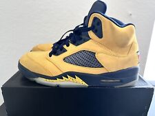 Tamanho 11 - Air Jordan 5 retrô SP Michigan comprar usado  Enviando para Brazil