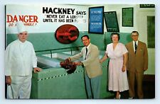 Atlantic City NJ Hackneys Seafood Restaurant Purified Lobster Postcard  c. 1939 for sale  Shipping to South Africa