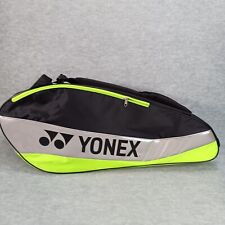 Bolsa de equipo Yonex raqueta de tenis óptica negra/verde mochila segunda mano  Embacar hacia Argentina