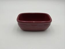 Longaberger Pottery Woven Traditions Paprika Dash Bowl, New No Box B1 for sale  Shipping to South Africa