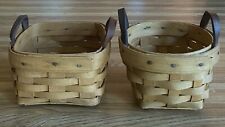 Longaberger mini baskets for sale  Belchertown