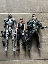 LOTE de figuras de acción NECA Terminator 2 Judgment Day T-800 endoesqueleto Sarah Connor segunda mano  Embacar hacia Argentina