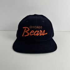 Gorra de Colección Chicago Bears Sombrero Para Hombre Azul Snapback Guión Deportes Especialidades Años 90 *LEER segunda mano  Embacar hacia Argentina