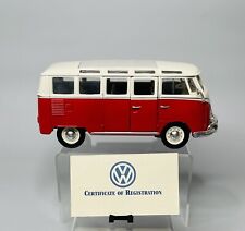 1963 Volkswagen Sport Microbus - Modelo edição limitada escala 1/24 com certificado, usado. comprar usado  Enviando para Brazil