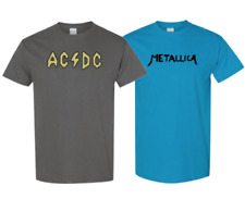 Acdc metallica shirt for sale  Crystal Lake