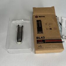 MecArmy BL43 CREE XP-G2 LED 130 lúmens latão titânio USB recarregável mini B... comprar usado  Enviando para Brazil