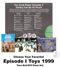 KFC/Taco Bell/Pizza Hut Phantom Menace Ep I Toys-Pick! for sale  Shipping to South Africa