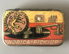 Used, Nice NORICA Pick-Up Needle tin full with needles nadeldose, boite aiguilles for sale  Shipping to South Africa