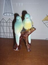 Pair budgies log for sale  WORTHING