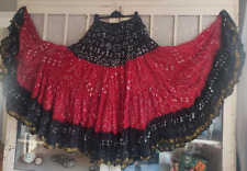 tribal belly dance skirt for sale  FARNBOROUGH