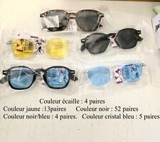 Lot paires lunettes d'occasion  Levallois-Perret