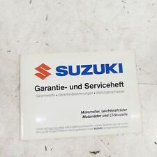 Suzuki 99 garantieheft gebraucht kaufen  DO-Lütgendortmund
